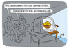 Cartoon: Fernsehen zum Umdrehen (small) by toonwolf tagged einheit,deutschland,25,jahre,jubiläum,politik,unity,germany,anniversary,years,politics
