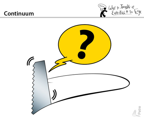 Cartoon: Continuum (medium) by PETRE tagged self,fulfilling,prophecy