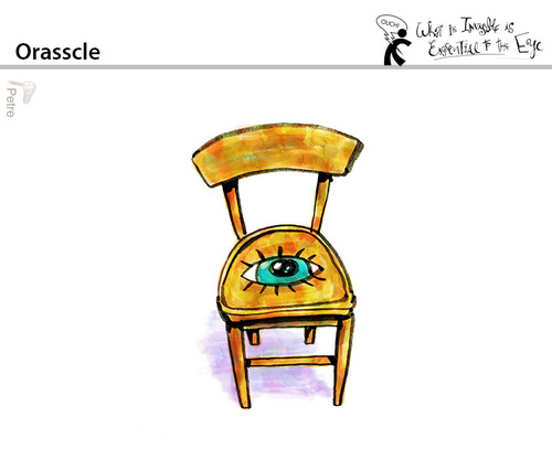 Cartoon: Orasscle (medium) by PETRE tagged oracle,asshole