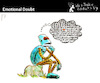 Cartoon: Emotional Doubt (small) by PETRE tagged artificial,intelligence,thoughts
