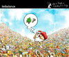 Cartoon: Imbalance (small) by PETRE tagged christmas santa gifts pollution