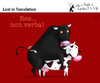 Cartoon: Lost in Translation (small) by PETRE tagged animals
