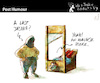 Cartoon: Post Humour (small) by PETRE tagged pain head death