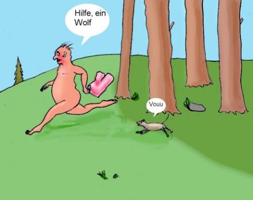 Cartoon: Umweltexpert. (medium) by Hezz tagged umwelt