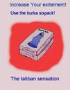 Cartoon: Burkablue (small) by Hezz tagged taliban,sensation