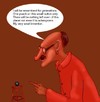 Cartoon: Top invention (small) by Hezz tagged scientist,doomsdaybomb,logic