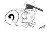 Cartoon: Splitting (small) by zenchip tagged splitting,headache,fun,zenchip