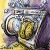 Cartoon: Hangover (small) by derrfuss tagged brainwash,politik,kater,waschmaschine,gehirnwäsche
