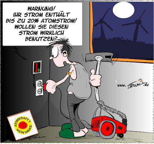 Atomkraftneindanke Von Trumix Politik Cartoon Toonpool 