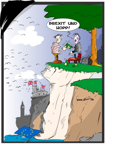 Cartoon: Brexit und Hopp (medium) by Trumix tagged brexit,exit,gb,little,great,britain,trummix,england,ausstieg,brexit,exit,gb,little,great,britain,trummix,england,ausstieg