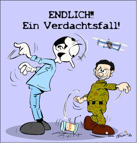 Endlich ein Verdachtsfall