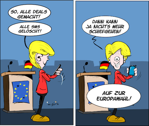 Europawahl Von Trumix Politik Cartoon Toonpool 