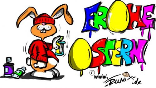 Cartoon: Frohe Ostern (medium) by Trumix tagged frohe,ostern,trumix