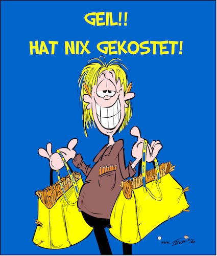 Cartoon: Her damit (medium) by Trumix tagged ikea,kostenlos,bleistifte,geiz,geil,umsonst,ikea,kostenlos,bleistifte,geiz,geil,umsonst,künstler,zeichner,comic