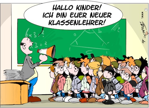 Cartoon: Lehrermangel (medium) by Trumix tagged lehrermangel,lehrer,schüler,ersatzlehrer,klassen,lehrermangel,lehrer,schüler,ersatzlehrer,klassen