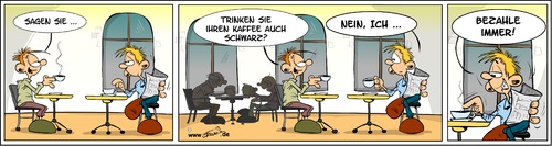 Cartoon: Schwarztrinker (medium) by Trumix tagged kaffeetrinker,schwarz,kaffee,strassencafee,kaffeetrinker,schwarz,kaffee,strassencafee