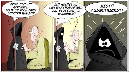 Cartoon: Stuttgart 21 (medium) by Trumix tagged stuttgart21,bahnhoh,hauptbahnhof,verzoegerung,wirschaffendas,esgehtvoran,aufbruchstimmung,stuttgart21,bahnhoh,hauptbahnhof,verzoegerung,wirschaffendas,esgehtvoran,aufbruchstimmung