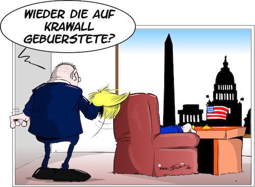 Cartoon: Trump reagiert (medium) by Trumix tagged trump,wahl,election,biden,niederlage,rede,usa,republikaner,trump,wahl,election,biden,niederlage,rede,usa,republikaner