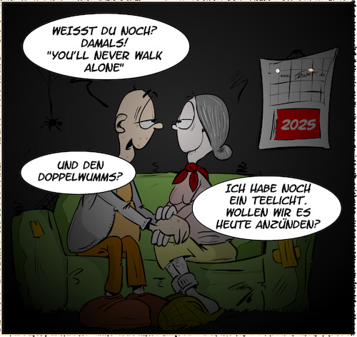 You Never Walk Alone Von Trumix Politik Cartoon Toonpool 