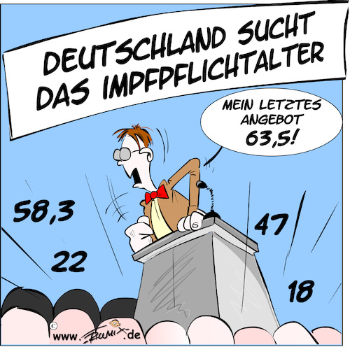 Impfpflicht Einigung Von Trumix Politik Cartoon Toonpool 