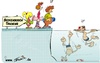Cartoon: Deutsche Sprack - schwere Sprack (small) by Trumix tagged beckentraining,wellnes,frauen,schwimmbad,taucher,abtauchen,verständigung,männer,verstehen,wortspiel