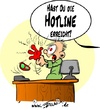 Cartoon: Hotline (small) by Trumix tagged hotline,service,callcenter,computer,hilfe,pc,trummix,technik,wirtschaft,kunden,kundenservice,geld,warteschleife