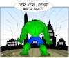 Cartoon: Nur die Ruhe (small) by Trumix tagged hulk trump washington präsident usa amerika chaos donald