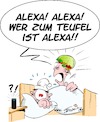 Cartoon: Smartes Heim Glueck allein (small) by Trumix tagged einzug,smarten,geräten,schlafzimmer,deutschen