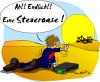 Cartoon: Steueroase (small) by Trumix tagged geld,steuer,steuerflucht,steuergesetz,steuerhinterziehung,steueroase,finanzkrise