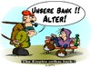 Cartoon: The empire strikes back ... (small) by Trumix tagged empire,rentner,penner,krise,wirtschaftskrise