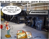 Cartoon: MikiLeak -  Plan B (small) by Trumix tagged bundesdruckerrei dm euro notfallplan schwäche trummix wikileak