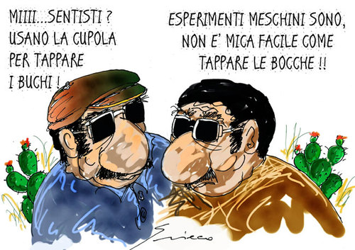 Cartoon: CUPOLE (medium) by Grieco tagged grieco,satira,cupola,petrolio