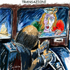 Cartoon: TRANSAZIONI (small) by Grieco tagged grieco,italia,transazioni,trans