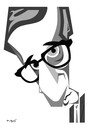 Cartoon: Woody Allen (small) by nader_rahmani tagged woody,allen