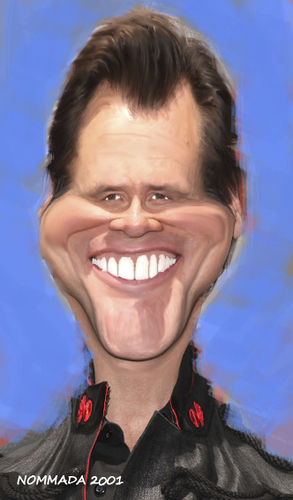 Cartoon: Jim (medium) by nommada tagged jim,carrey