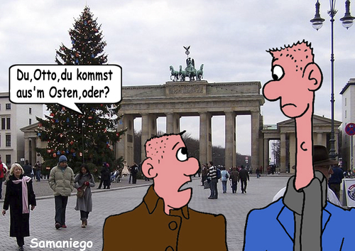 Cartoon: Berlin (medium) by samaniego tagged berlin,2009,cartoon