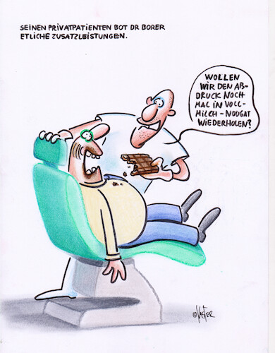 Cartoon: schokogebiss (medium) by Petra Kaster tagged zähne,zahnersatz,privatpatienten,kassenpatienten,krankenkassen,gebissabdruck,zahnlabor,zahaarzt,zahnschmerzen,schokolade,zusatzleistungen,ernährung,zahnmedizin,zähne,zahnersatz,privatpatienten,kassenpatienten,krankenkassen,gebissabdruck,zahnlabor,zahaarzt,zahnschmerzen,schokolade,zusatzleistungen,ernährung,zahnmedizin