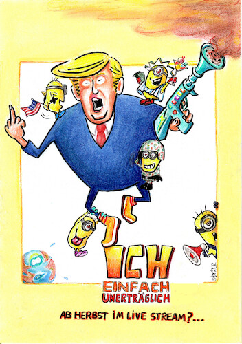 Cartoon: ßßßß (medium) by Petra Kaster tagged trump,wtrump,wahlen,demokratie,minions,lifestream,fakenews,demagogie,betrug,korruption,wirtschaft,spaltungft,amerika,trump,wtrump,wahlen,demokratie,minions,lifestream,fakenews,demagogie,betrug,korruption,wirtschaft,spaltungft,amerika