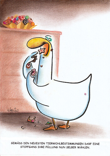 Cartoon: tierwohl (medium) by Petra Kaster tagged ritauale,traditionen,christentum,weihnachtsteller,weihnachtsplätzchen,gänse,weihnachtsgans,tierwohl,weihnachten,essen,weihnachtsessen,süßigkeiten,gänsefüllung,diäten,festtagsessen,ritauale,traditionen,christentum,weihnachtsteller,weihnachtsplätzchen,gänse,weihnachtsgans,tierwohl,weihnachten,essen,weihnachtsessen,süßigkeiten,gänsefüllung,diäten,festtagsessen