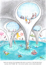 Cartoon: ----- (small) by Petra Kaster tagged diebahn,infrastruktur,stuttgart21,steuergelder,ökologie,erneuerbareenergien,mißwirtschaft,managerboni,transport,reisen,bahnreisen,schwimmbad,starkregen,naturkatastrophen