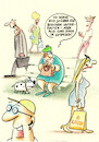 Cartoon: alle im gepräch (small) by Petra Kaster tagged handy,smartphone,digitalisierung,technik,mensch,gespräche,kommunikation,sozialemedien,dauerquatschen,einsamkeit,alter,senioren