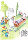 Cartoon: organspender (small) by Petra Kaster tagged organspender,medizin,transplantationen,organtransplantationen,organspenderausweis,technik,märchen,zwerge,schneewittchen,ärzte,tod,spenderauswei,patientenverfügung