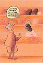 Cartoon: schwarzbrot (small) by Petra Kaster tagged diskriminierung,politicalkorrectnessbäcker,schwarzbrot,coloredpeople,hautfrarbe
