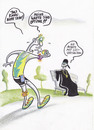 Cartoon: selbstoptimierung (small) by Petra Kaster tagged sport,fitness,selbstoptimierung,tod,alter,fitnesswahn