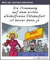 Cartoon: Oktoberfest endlich gesund! (small) by Marcel und Pel tagged bevormundung,weltverbesserung,gesundheitsschutz,alkoholverbot,rauchverbot,oktoberfest