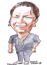 Cartoon: Patricia (small) by jjjerk tagged patricia artist ireland cartoon caricature irish earrings black dublin