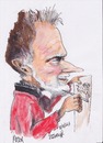 Cartoon: Peter (small) by jjjerk tagged peter,coolock,library,art,group,red,caricature,cartoon,irish,ireland,artist,painter,beard