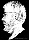Cartoon: Self portrait (small) by jjjerk tagged self,portrait,cartoon,caricature,irish,ireland,turtle,neck,glasses