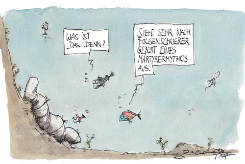 Cartoon: no title (medium) by plassmann tagged osama,bin,laden