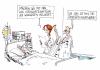 Cartoon: patientenverfügung (small) by plassmann tagged health,medicin,dead,doctor